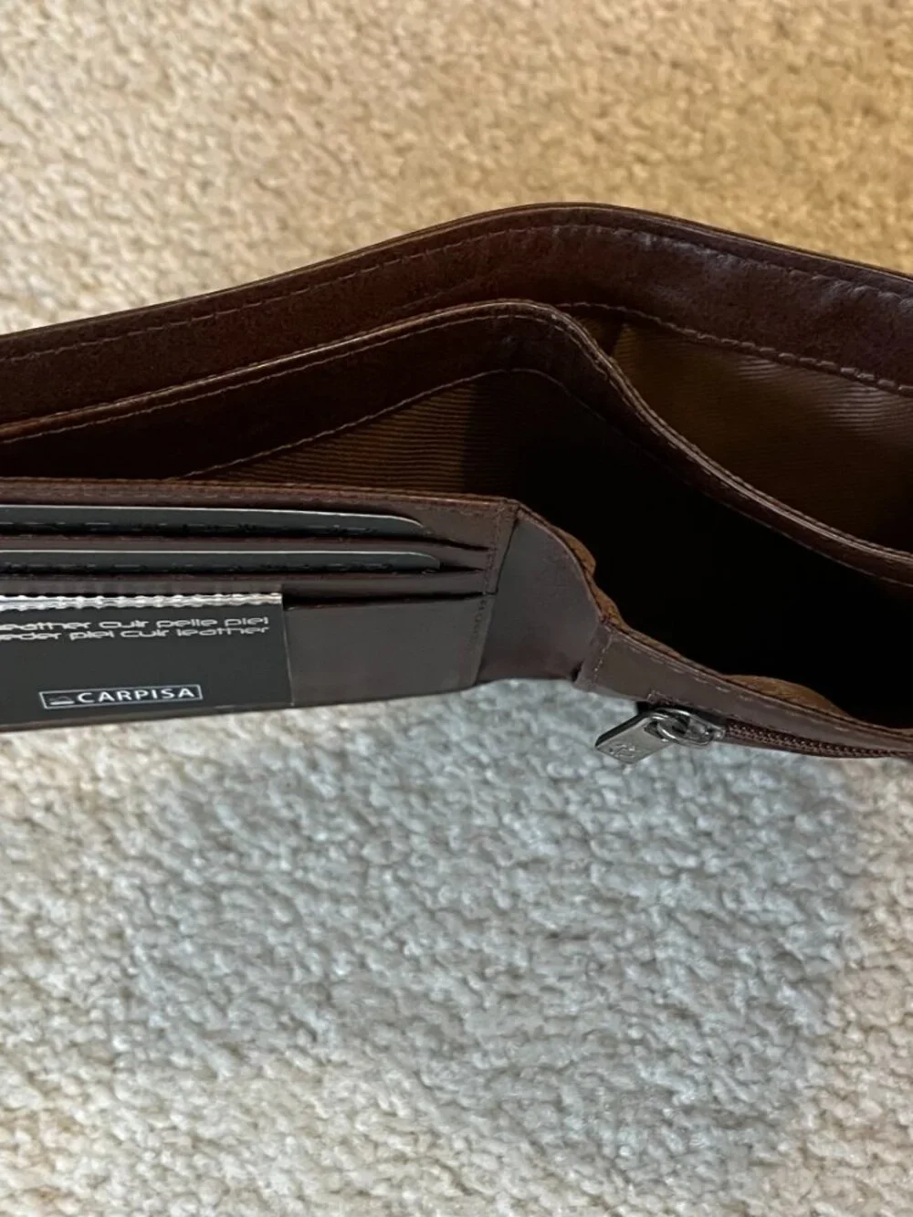 Mens Wallet Italian Leather